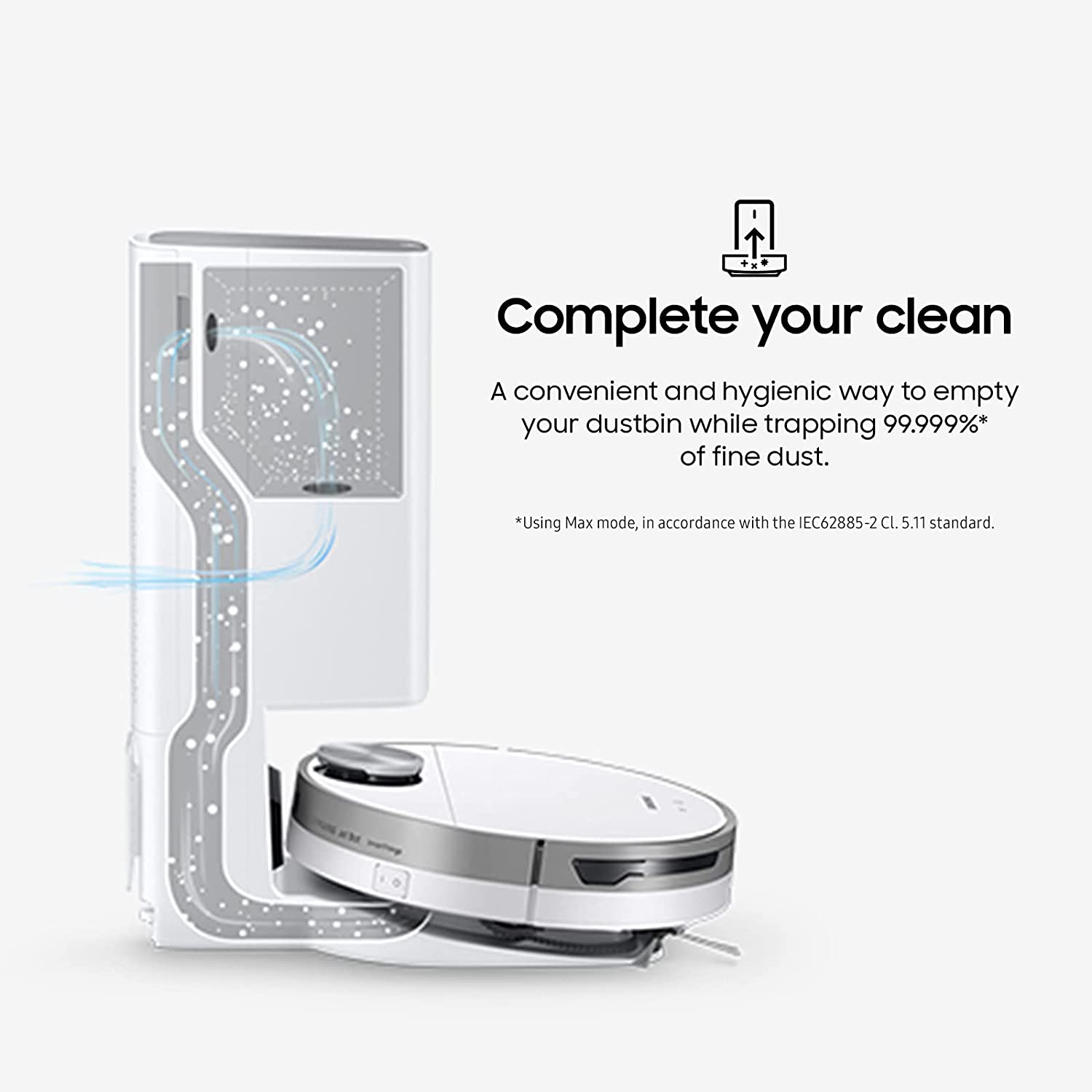 Samsung's Robot Vacuum Cleaner: The Cleanest Home is Just a Button Away