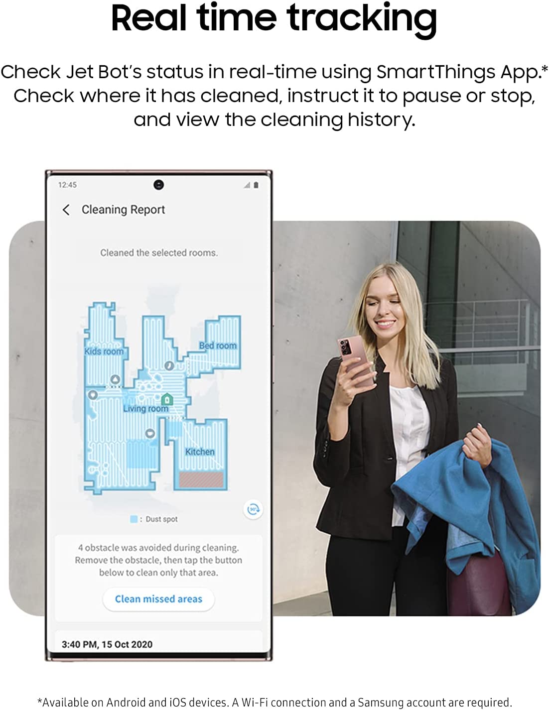 Samsung's Robot Vacuum Cleaner: The Cleanest Home is Just a Button Away